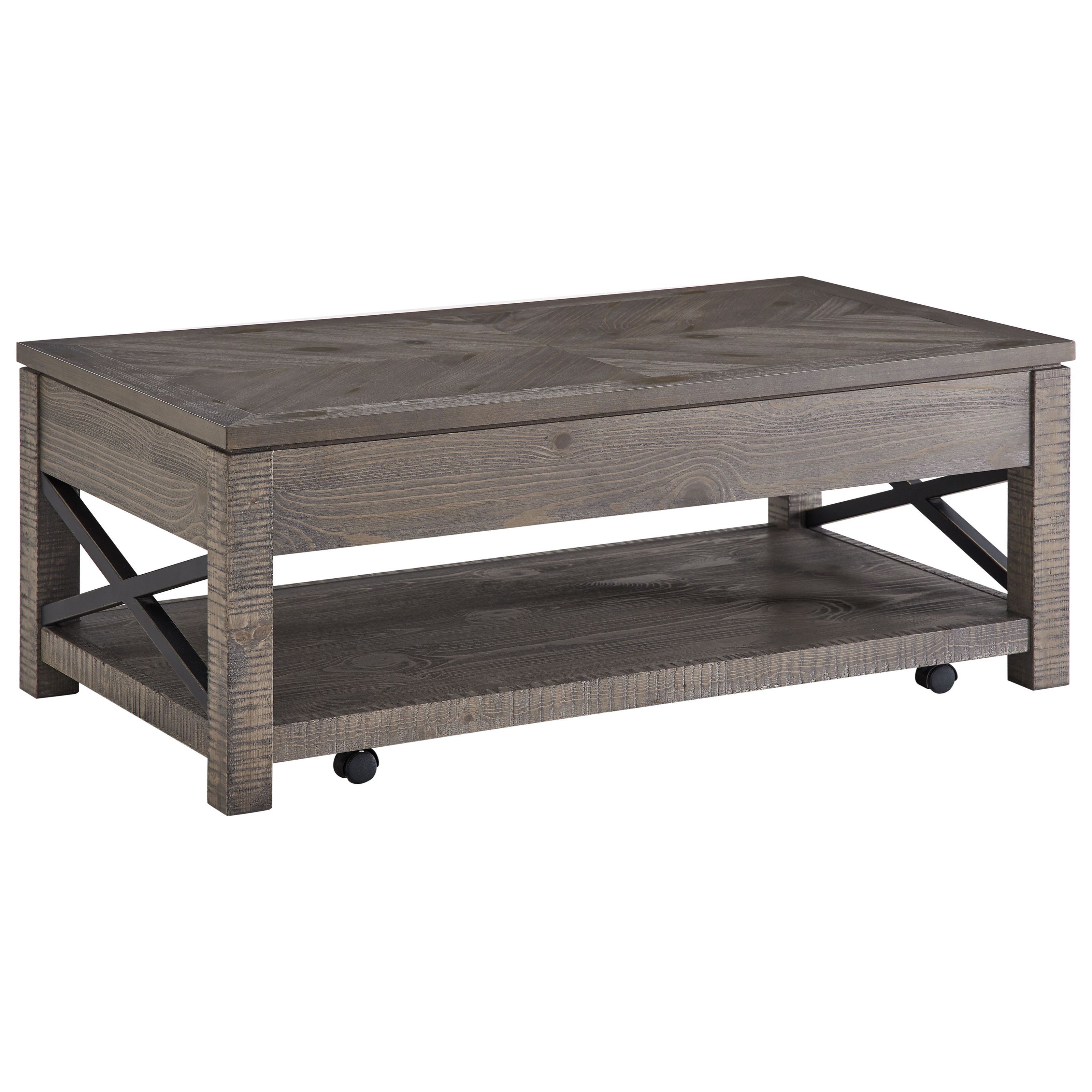 Steve Silver Dexter Rustic LiftTop Cocktail Table Darvin Furniture